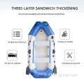 High quality 1.2mm PVC inflatable laminated rubber boat 2/3/4/5/6/7 people thickened net fishing boat fishing boat kayak